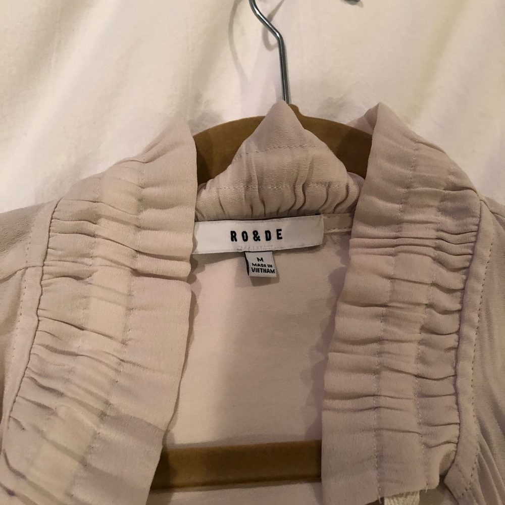 RO&DE off white blouse (M) - Picture 3 of 5